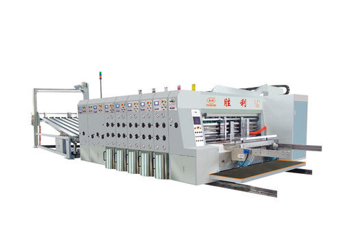 High Speed Carton Printing Machine With Die Cutting And Slotter Rotary