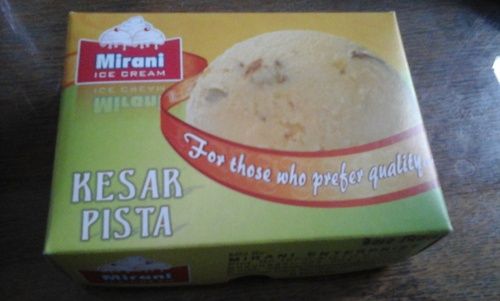 Kesar Pista Ice Cream