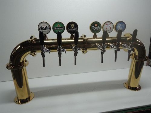 Six Taps Beer Tower Chiller