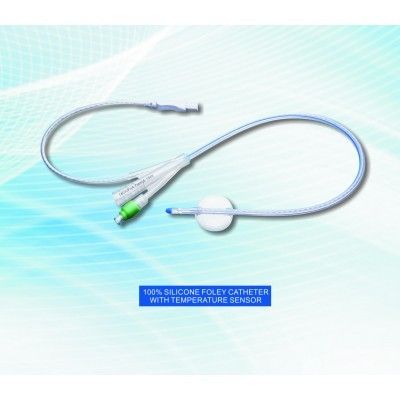 Temperature Sensor Foley Catheter With Probe