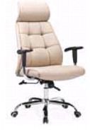 High Back with Neck Rest Leather Office Chair