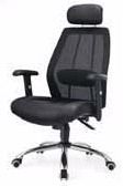 High Back With Neck Rest Revolving Office Chair Application: For Door Fitting Purpose