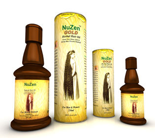 NuZen Gold Herbal Hair Oil