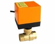 Yellow Electric Zlqf-215 Two-Way Ball Valve (Energy Saving)