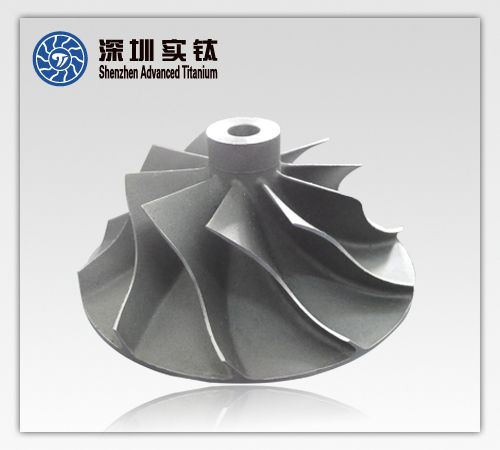 Titanium Casting Impeller For Engine Parts