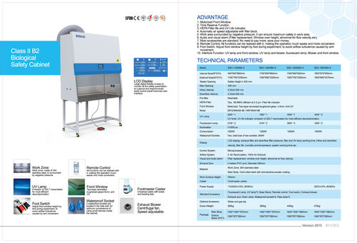 Biological Safety Cabinet For Laboratory