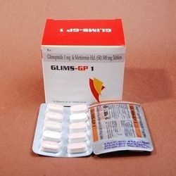 ग्लिमपाइराइड और मेटफॉर्मिन टैबलेट (GLIMS-GP1) 