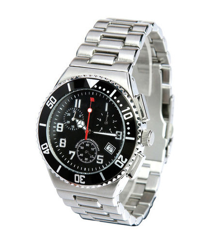Black Olay Mens Wrist Watch at Best Price in Delhi | New Jagdamba Watch Co.