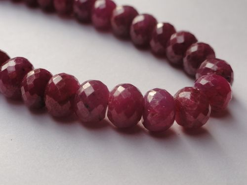 Handmade Ruby Necklace