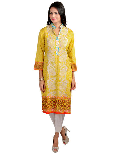 100% Pakistani Cotton Lawn Kurti