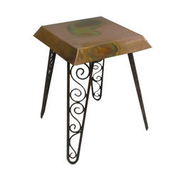 Wrought Iron Stool