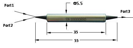 Isolator Polarization Beam Combiner and Splitter (IPBC/IPBS 1064nm)