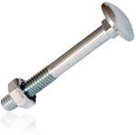 Pvc Cup Square Bolts And Nuts