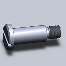 Slotted Pan Head Screws With Shoulder