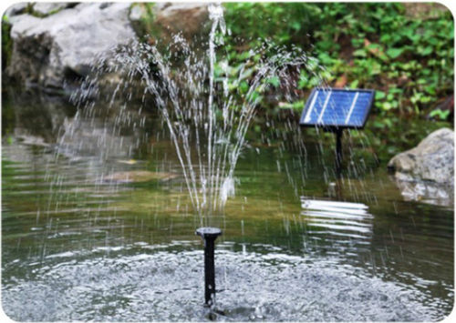 1.5W Solar Fountain Pump for Garden