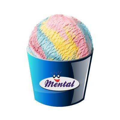 Rainbow Ripple Ice Cream