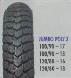 Jumbo Poly X Motorcycle Rear Tyres