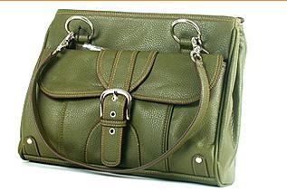 Rings Green Leather Bags (Lb-9095)