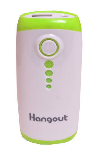 Hangout Latest Power Bank 6600mAh HPB-106 (Green)