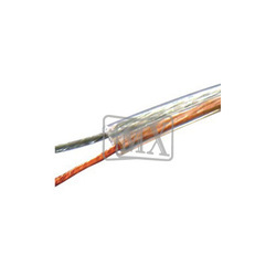 MX ट्रांसपेरेंट स्पीकर केबल 19 AWG