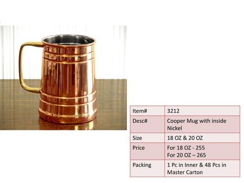 Designer Copper Mug 