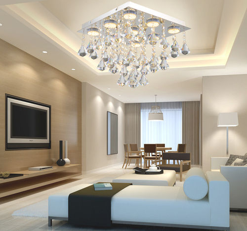 Modern Style Crystal Ceiling Light