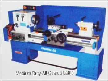 Medium Duty Geared Lathe Machine