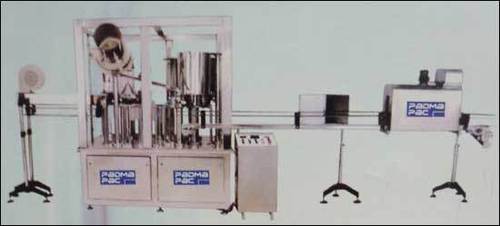 Automatic Bottle Rising Filling And Capping Machine