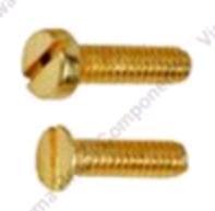 Cheese Head Brass Screws