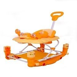 Mickey Baby Walker Rocker With Handle