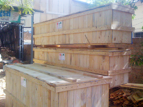 Pine Wood Export Packing Boxes