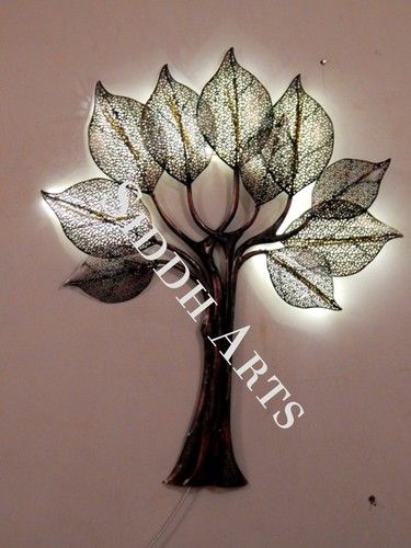 Metal Tree LED Wall Hangings