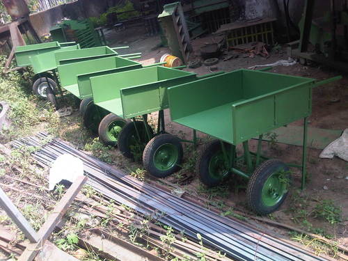 Double Wheel Trolley - Premium Quality Raw Material, Various Sizes Available