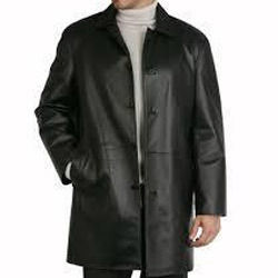 Mens Leather Long Coats