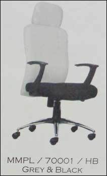 High Back Grey And Black Office Chair