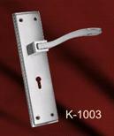 White Metal Mortice Handle (K-1003)