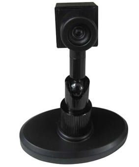 480TVL Audio Mini Camera With 360A  Turning Stand-90Deg View Angle MC91A