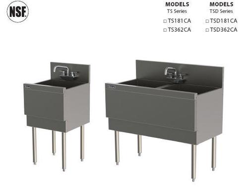 Extra Capacity Sinks (Single And Two Tank)