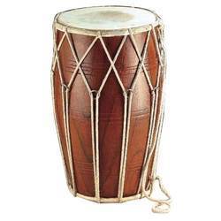 Wooden Dhol Drum