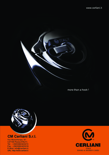 सेर्लियानी हुक सेट और बॉबिन केस