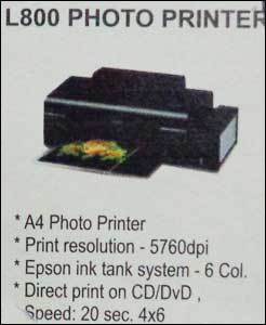 L800 Photo Printer
