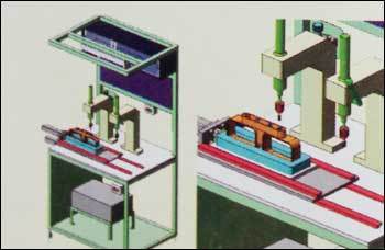 Thread Checking And Tapping Machine