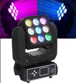 9x12w Mini Matrix LED Moving Head