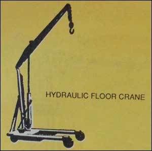 Hydraulic Floor Crane