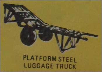 Platform Steel Luggage Truck