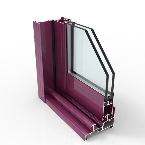 Aluminum Window Profile With Powder Coating