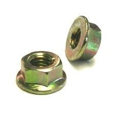 Golden Zinc Flange Nut