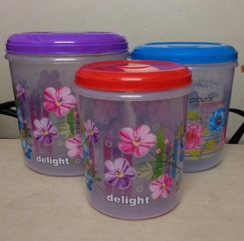 household plastic container