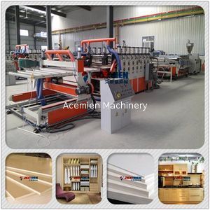 PVC Semi-Crusted Foamed Board Extrusion Machine