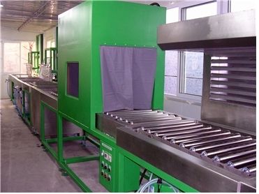 KDP-1000R Penetrant Testing Immersion and Roller Conveyor System